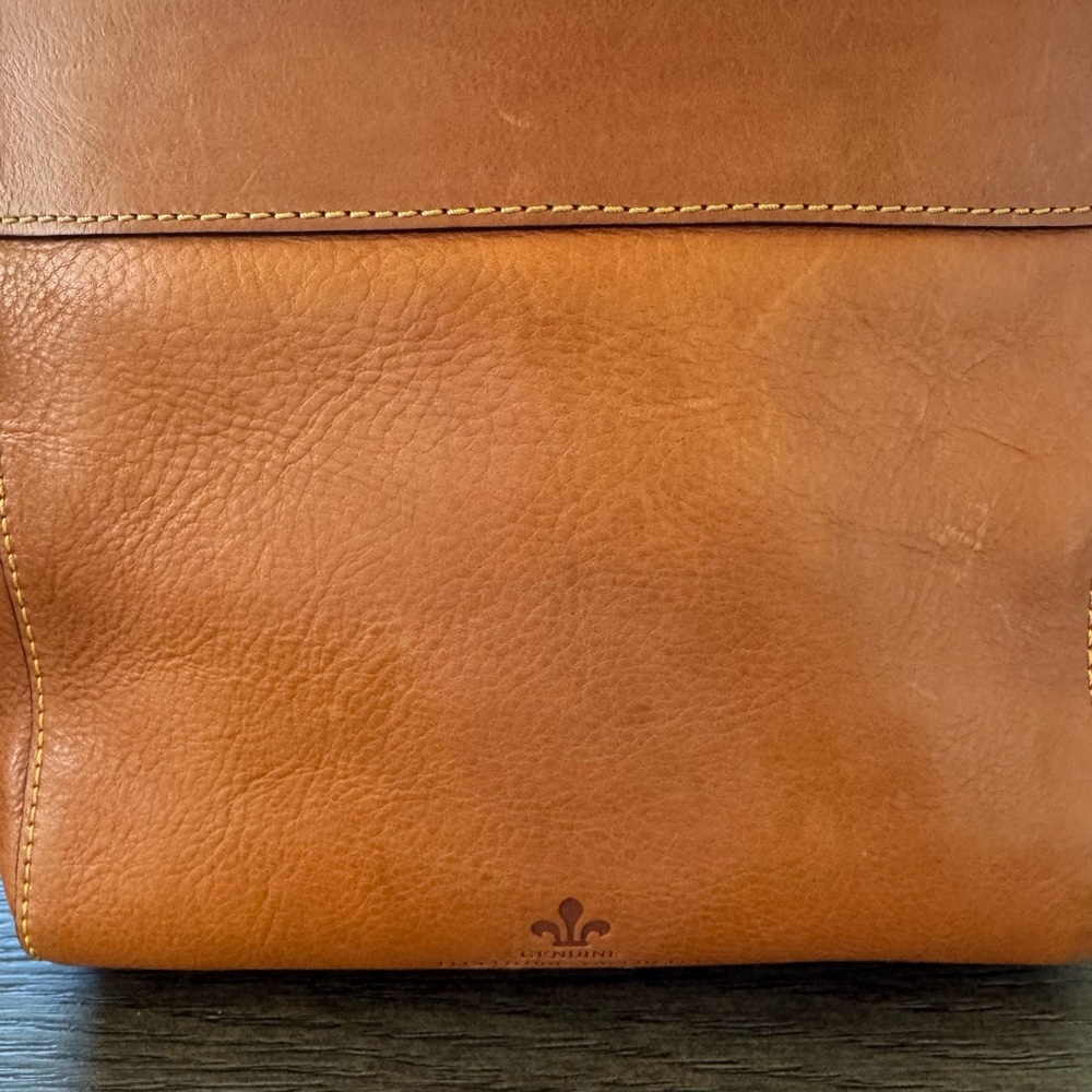 Dooney and Bourke Brown Leather Crossbody Bag with Adjustable Strap - Picture 2 of 10